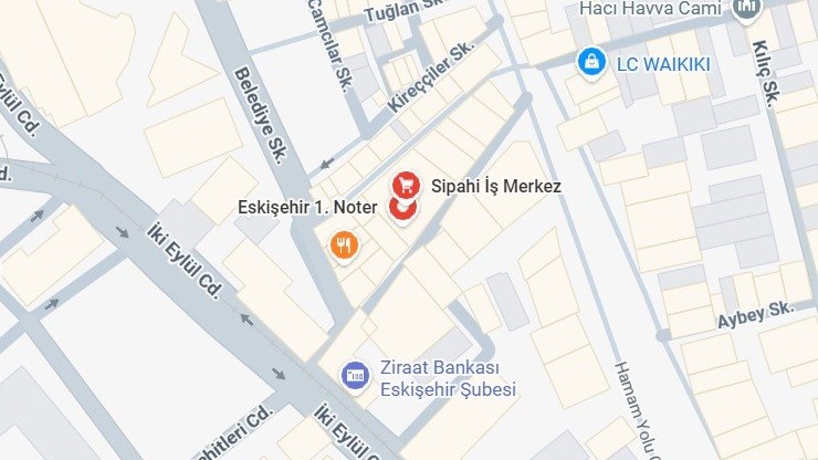 HARİTA · Odunpazarı / Eskişehir